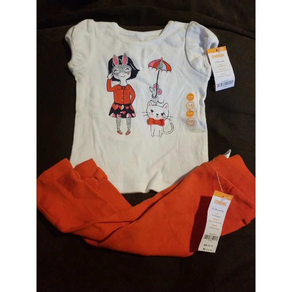 Gymboree prep perfect outfit 12 18‎ mo nw